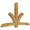 Ekena Millwork Davenport Rough Sawn Timber Gable Bracket, Western Red Cedar, 96"W x 56"H x 6"D x 6"F, 14/12 Pitch GBW096X56X0606DAV00RWR - alternate 2
